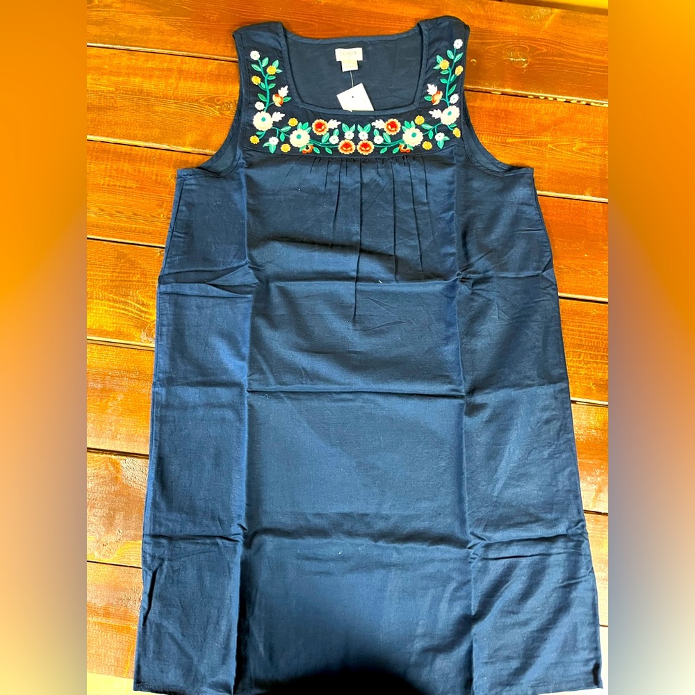 J. Crew Navy Dress